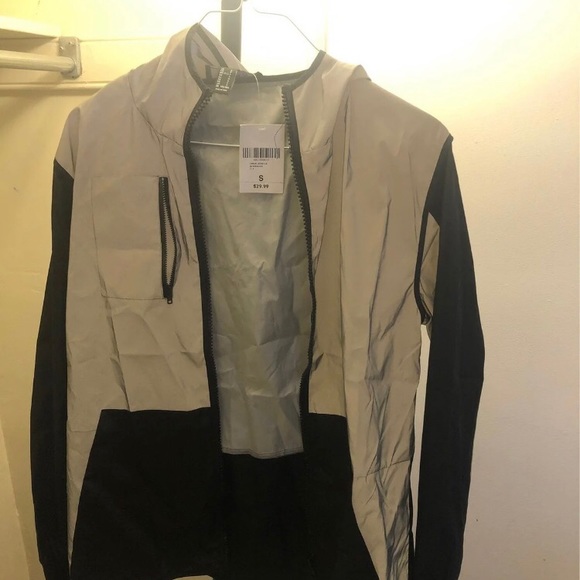 Silver reflective jacket - Picture 2 of 2